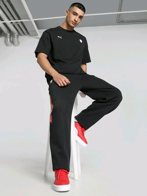 Puma Ferrari Race Ne Men T-Shirt - Black, XL