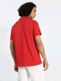 Puma  Ferrari Style Jacquard Men Polo T-Shirt - Red, XL