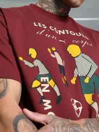 Puma THE PLAYERS LANE Graphic Men T-Shirt - Roof Terracotta, S