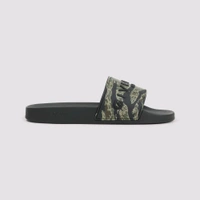 Givenchy Black Logo Slides - Black, UK 09