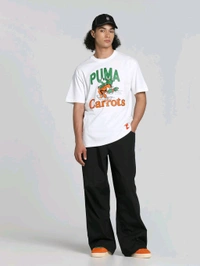 Puma  X Carrots Graphic Men T-Shirt - White, XL