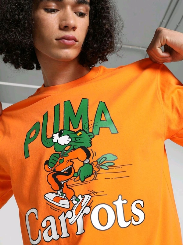 Puma  X Carrots Graphic Men T-Shirt - Chilean Fire, M