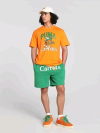 Puma  X Carrots Graphic Men T-Shirt - Chilean Fire, M