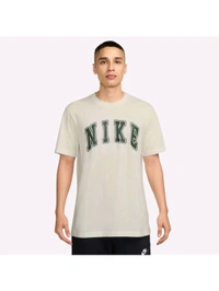 Nike Men AS M NSW TEE CLUB SSNL HBR T-Shirt - White, M