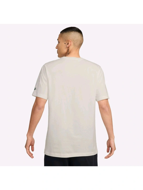 Nike Men AS M NSW TEE CLUB SSNL HBR T-Shirt - White, M