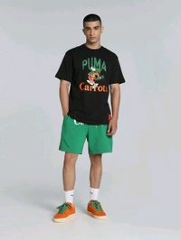 Puma X Carrots Graphic Men Printed T-Shirt - Black, XL