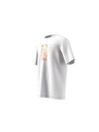 Adidas  Men CAMO LABEL TEE T-Shirt - White, M