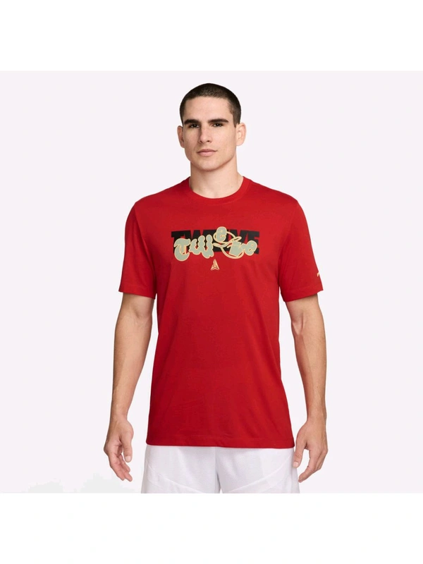 Nike Men AS JM M NK DF TEE HO24 T-Shirt - Bright Red, XL