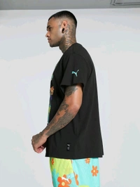 Puma Hoops X Scooby Doo Mens T-Shirt - Black, M