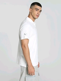 Puma BMW MMS JAQUARD Men Polo T-Shirt - White, 2XL