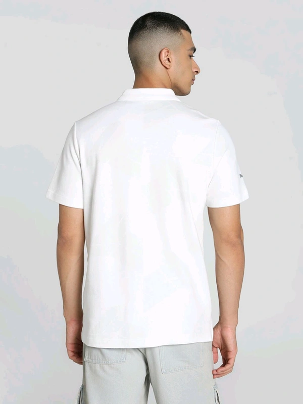 Puma BMW MMS JAQUARD Men Polo T-Shirt - White, 2XL