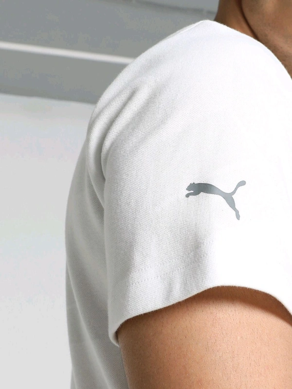 Puma BMW MMS JAQUARD Men Polo T-Shirt - White, 2XL