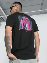 Puma X Squid Game Men T-Shirt - Black, L