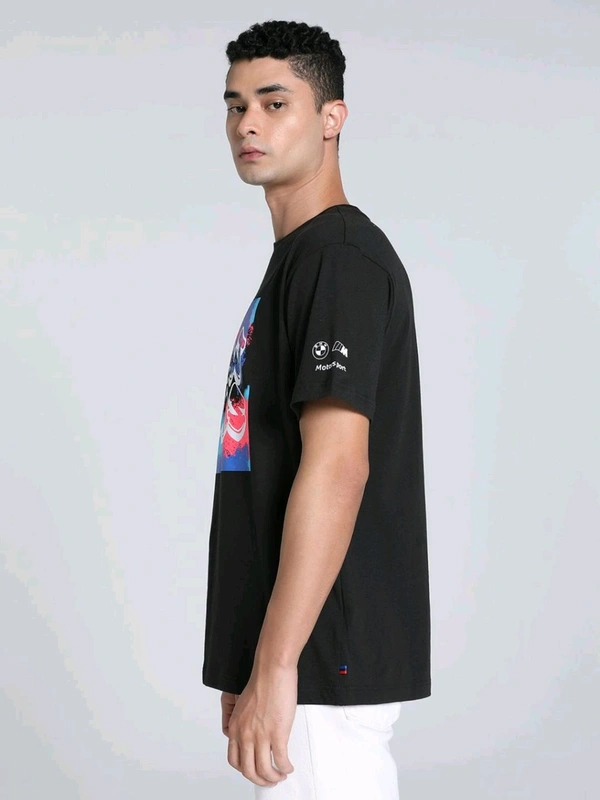 Puma  BMW MMS Neon Energy Grap Mens T-Shirt - Black, XL