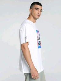 Puma  BMW MMS Neon Energy Grap Mens T-Shirt - White, L