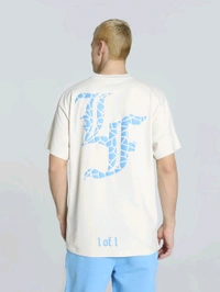 Puma  HOOPS X LF Mosaic SS I Men T-Shirt - White, S