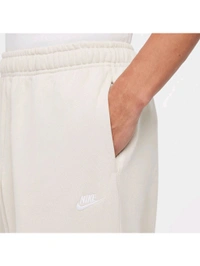 Nike Men Club Fleece Sweatpants - White, XL