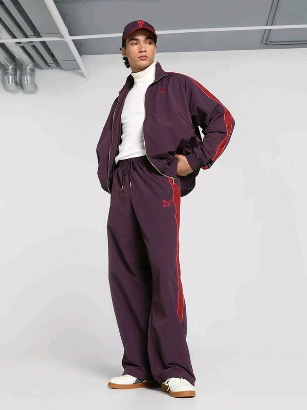 Puma T7 Play.Paris. Unisex Trackpant - Sanguine Brown, M