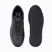 RARE RABBIT Orbiton Perforated Sneakers - Black, UK 10
