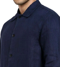 SELECTED HOMME Navy Loose Fit Shirt - Port Gore, L