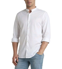 Simon Carter London White Slim Fit Shirt - White, XL