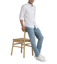 Simon Carter London White Slim Fit Shirt - White, XL