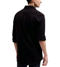 GANT Black Regular Fit Shirt - Black, S