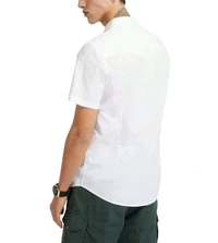 GUESS White Regular Fit Shirt - White, L