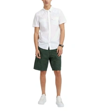 GUESS White Regular Fit Shirt - White, L
