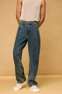 FREAKINS acid blue men's straight fit jeans - East Bay, 28