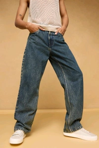 FREAKINS acid blue men's straight fit jeans - East Bay, 30