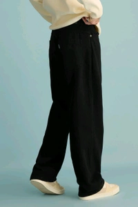 FREAKINS spruce men's black wide jeans - Black, 32