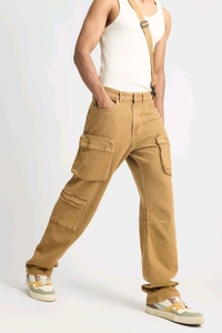 FREAKINS men's sand straight jeans - Putty, 28