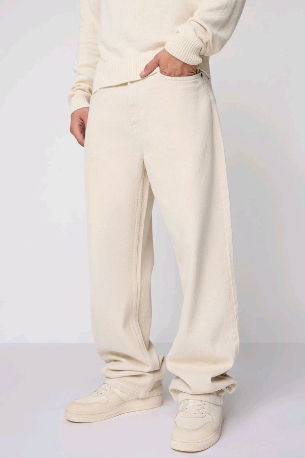 FREAKINS ivory men's straight fit jeans - Sazerac, 32