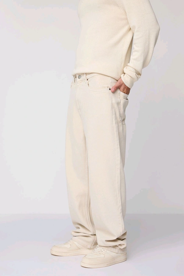 FREAKINS ivory men's straight fit jeans - Sazerac, 36