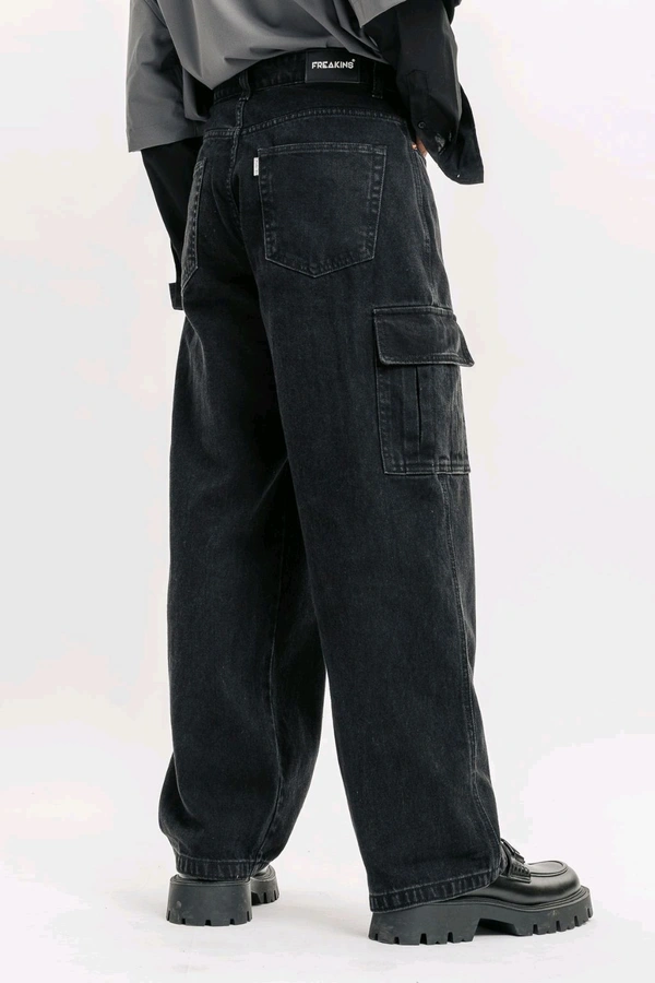 FREAKINS black men's urban cargo jeans - Haiti, 28