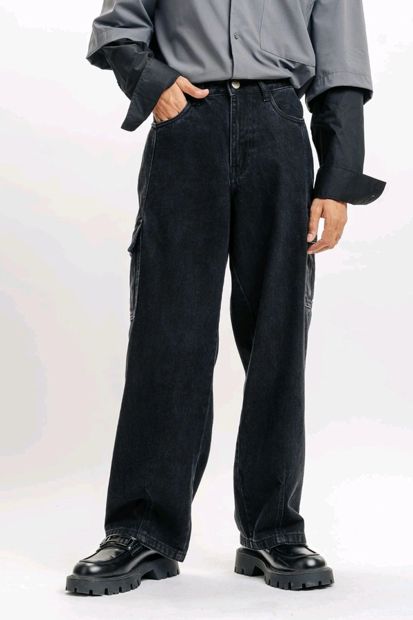 FREAKINS black men's urban cargo jeans - Haiti, 28