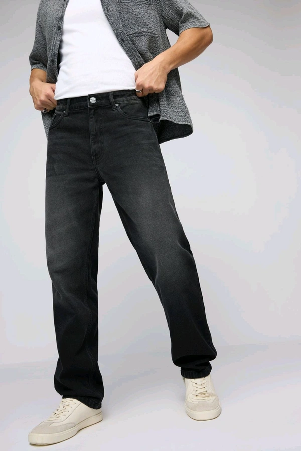 FREAKINS gull black men's relaxed fit jeans - Port Gore, 34