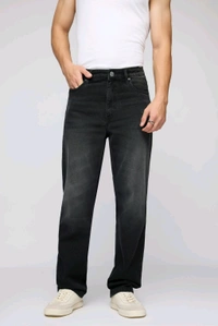 FREAKINS gull black men's relaxed fit jeans - Port Gore, 34