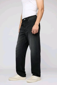 FREAKINS gull black men's relaxed fit jeans - Port Gore, 34