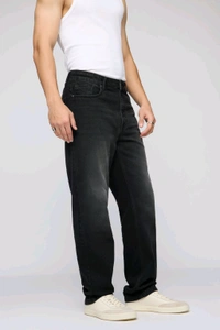 FREAKINS gull black men's relaxed fit jeans - Port Gore, 34
