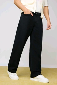 FREAKINS urban eclipse black men's wide-leg jeans - Black, 30