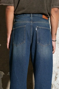 FREAKINS soft grunge men's baggy straight jeans - Astronaut, 28