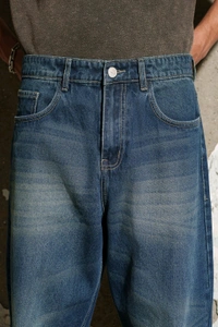 FREAKINS soft grunge men's baggy straight jeans - Astronaut, 32