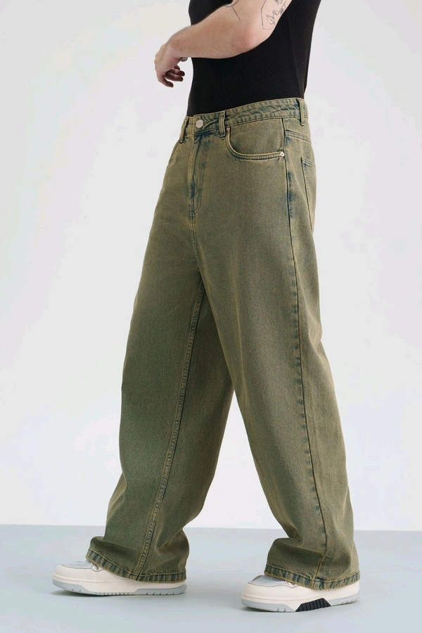 FREAKINS fern blue men's wide leg jeans - Corduroy, 28