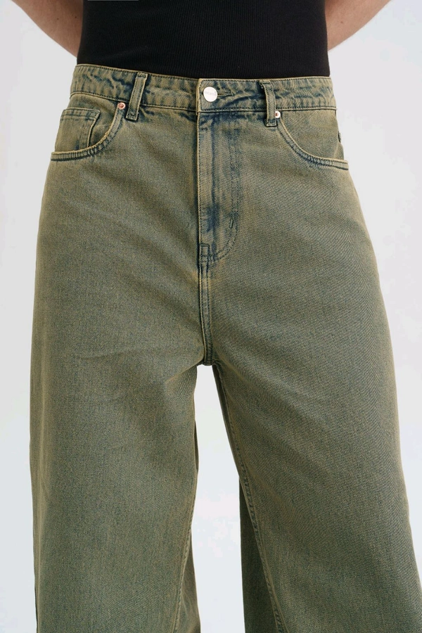 FREAKINS fern blue men's wide leg jeans - Corduroy, 32