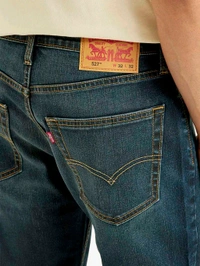 LEVI'S  Men's 527 Slim Bootcut Fit Blue Jeans - San Marino, 28