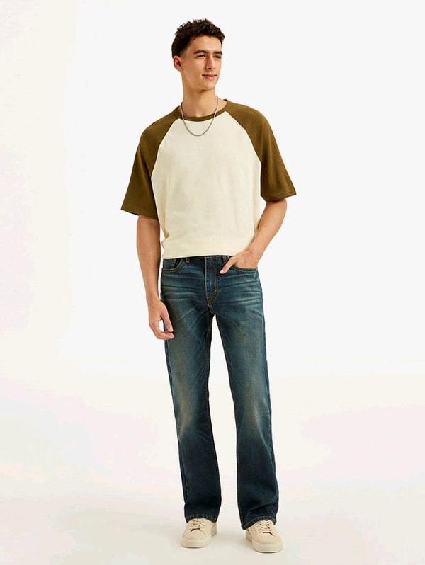 LEVI'S  Men's 527 Slim Bootcut Fit Blue Jeans - San Marino, 30