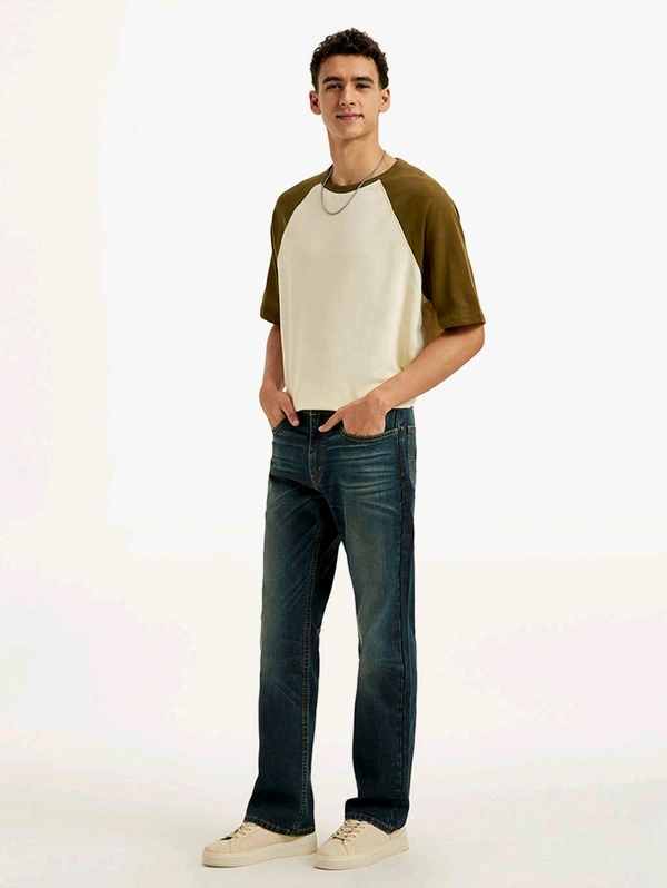 LEVI'S  Men's 527 Slim Bootcut Fit Blue Jeans - San Marino, 38