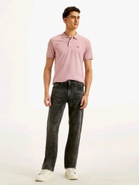 LEVI'S  Men's 527 Slim Bootcut Fit Charcoal-Grey Jeans - Mine Shaft, 32